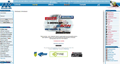 Desktop Screenshot of nikpneumatici.com